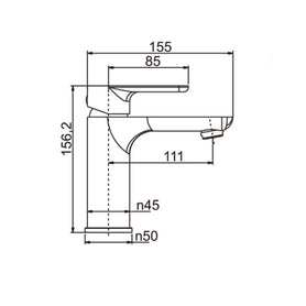 Chrome Basin Mixer Tap - NZHomeware