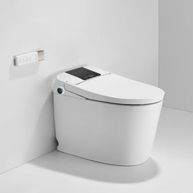 Integrated Smart Toilet with Instant Heating Auto Flush Concealed Water Tank - NZHomeware