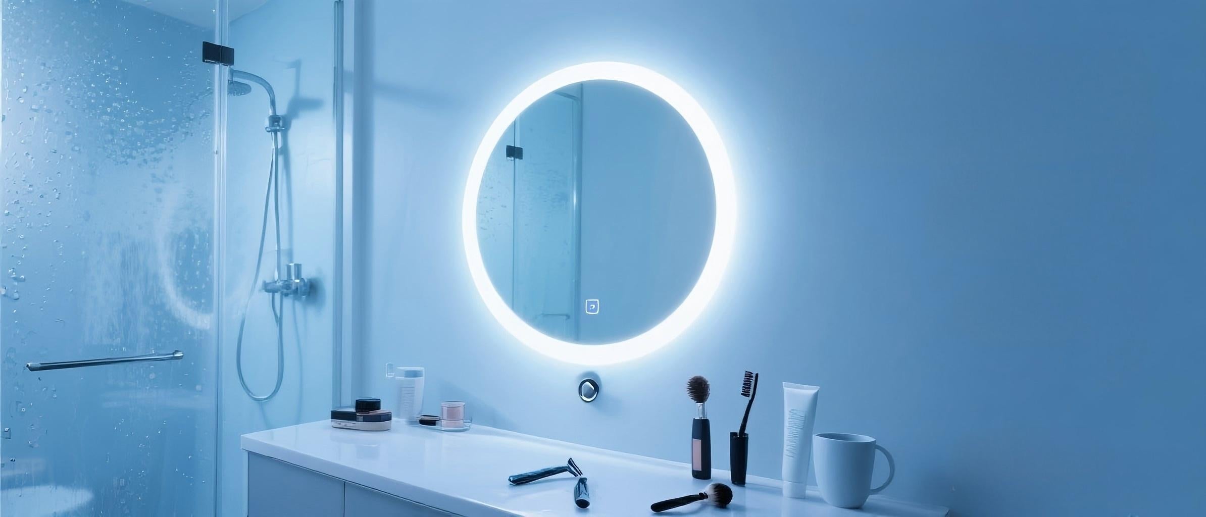 LED Bathroom Mirrors - No Fog, Perfect Lighting | NZhomeware - NZHomeware