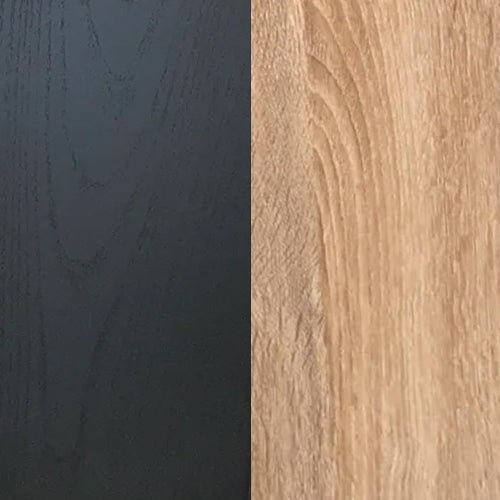 Black & Light Oak