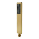 10 inch 250mm Square Brushed Yellow Gold Twin Shower Set Top Water Inlet - NZHomeware