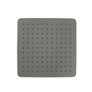 10 inch Super - slim Square Gunmetal Grey Rainfall Shower Head w 200mm Ceiling Mounted Shower Arm - NZHomeware