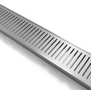 100 - 5600mm Lauxes Aluminium Wide Floor Grate Drain Customized Length Indoor Outdoor - NZHomeware