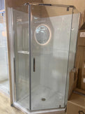1000*1000*1900mm Swing Door Diamond Shower Box - NZHomeware