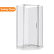 1000*1000*1900mm Swing Door Diamond Shower Box - NZHomeware