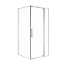 1000*1000*1900mm Swing Shower Glass Door and Return Only - NZHomeware