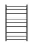 1000Hx600Wx120D Gunmetal Grey Electric Heated Towel Rack | 9 - Bar Stainless Steel Towel Warmer NZ - NZHomeware