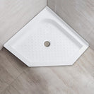 1000x1000mm Diamond Shower Tray Center/Corner Waste - NZHomeware