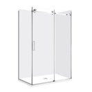 1170*770*2000mm Chrome Frameless Sliding Door Rectangle Shower Box - NZHomeware