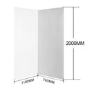 1170*770*2000mm Chrome Frameless Sliding Door Rectangle Shower Box - NZHomeware