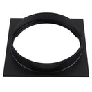 110x110mm Square Black Brass Floor Waste Shower Grate Drain Outlet 100mm - NZHomeware