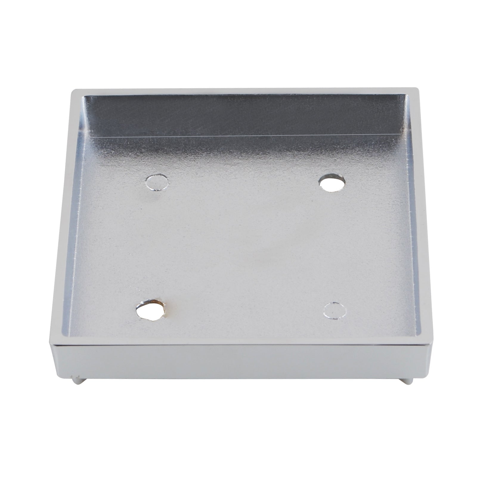 115mm Brass Chrome Smart Tile Insert Square Floor Waste – 90mm Outlet ...