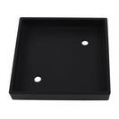 115mm Square Black Smart Tile Insert Floor Waste Brass 100mm Outlet - NZHomeware