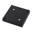 115mm Square Black Smart Tile Insert Floor Waste Brass 100mm Outlet - NZHomeware