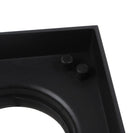 115x115mm Black Smart Tile Insert Floor Waste Brass Drain - NZHomeware