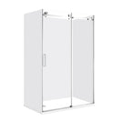 1170*870*1950mm 3 Sides Chrome Frameless Sliding Door Rectangle Shower Box - NZHomeware