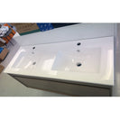 1200mm Double Bowl Ceramic Vanity Top Only with Overflow - NZHomeware