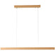 1200mm Linear Wood Color Island Bar Light - NZHomeware
