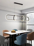 1200mm Unique BK LED Island Bar Light - NZHomeware
