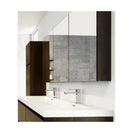 1200x150x750mm Plywood 3 - Door Dark Oak Mirror Cabinet - NZHomeware