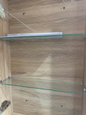 1200x150x750mm Plywood 3 - Door Light Oak Mirror Cabinet - NZHomeware