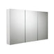 1200x150x750mm Plywood 3 - Door White Mirror Cabinet - NZHomeware