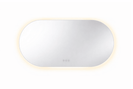 1200x600mm Backlit Led Mirror Oblong Racetrack Motion Sensor Demister Touch Sensor Switch - NZHomeware