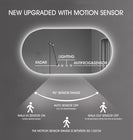1200x600mm Backlit Led Mirror Oblong Racetrack Motion Sensor Demister Touch Sensor Switch - NZHomeware