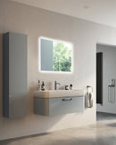 1200x750mm Rectangle LED Mirror with Motion Sensor Auto On Demister Touch Sensor Switch - NZHomeware