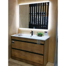 1200x750mm Rectangle LED Mirror with Motion Sensor Auto On Demister Touch Sensor Switch - NZHomeware