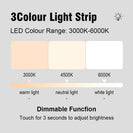 1200x750mm Rectangle LED Mirror with Motion Sensor Demister Backlit Touch Switch 3 Colours Lighting Frameless - NZHomeware