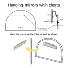 1200x850mm Backlit Arch Led Mirror With Motion Sensor Demister Touch Sensor Switch - NZHomeware