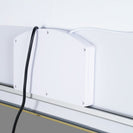 1200x850mm Backlit Brushed Yellow Gold Frame Arched LED Wall Mirror Demister - NZHomeware