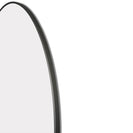 1200x850mm Backlit Gunmetal Grey Frame Arched LED Wall Mirror Demister Function - NZHomeware