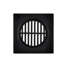 120*120mm Black Shower Grate Floor Waste Drain Smart Insert Tile - NZHomeware