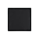 120*120mm Black Shower Grate Floor Waste Drain Smart Insert Tile - NZHomeware