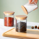12PCs 300ml Airtight Glass Preserving Jar Food Tea Coffee Bean Storage Container - NZHomeware