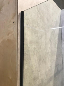 1470*870*1950mm Black Frameless Sliding Door Rectangle Shower Box - NZHomeware