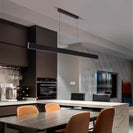 1500mm Linear Black Minimalist Bar Counter Light - NZHomeware