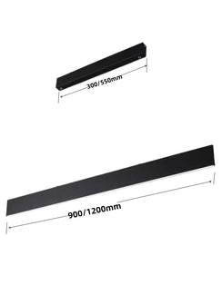 1500mm Linear Black Minimalist Bar Counter Light - NZHomeware