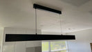 1500mm Linear Black Minimalist Bar Counter Light - NZHomeware