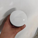 1500x820x580mm Matt White Oval Bathtub Freestanding Acrylic Apron Bath Tub - NZHomeware