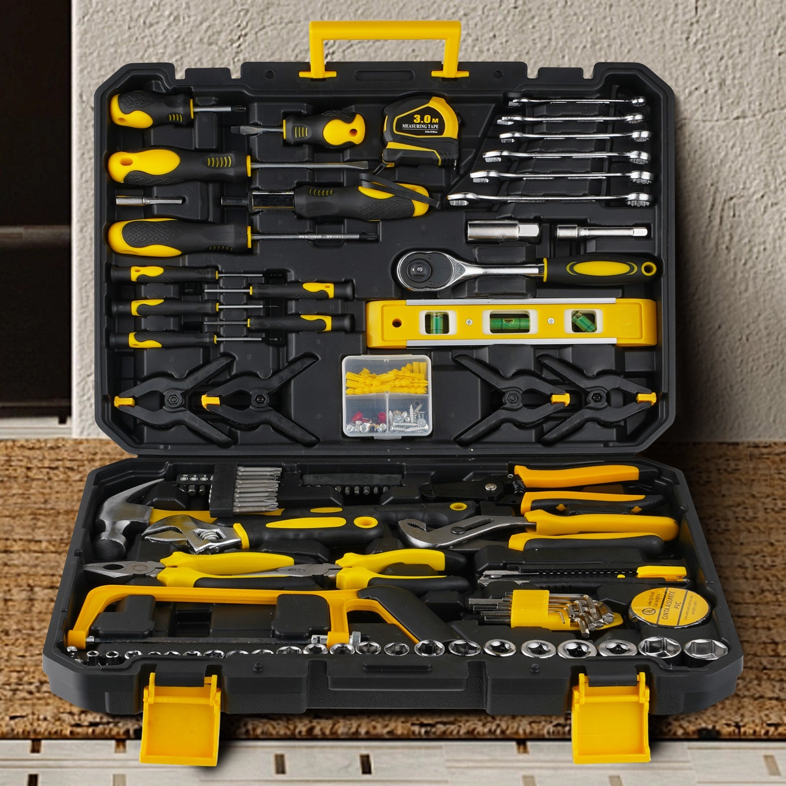 158pcs Mechanics Tool Kit Set Portable – NZHomeware
