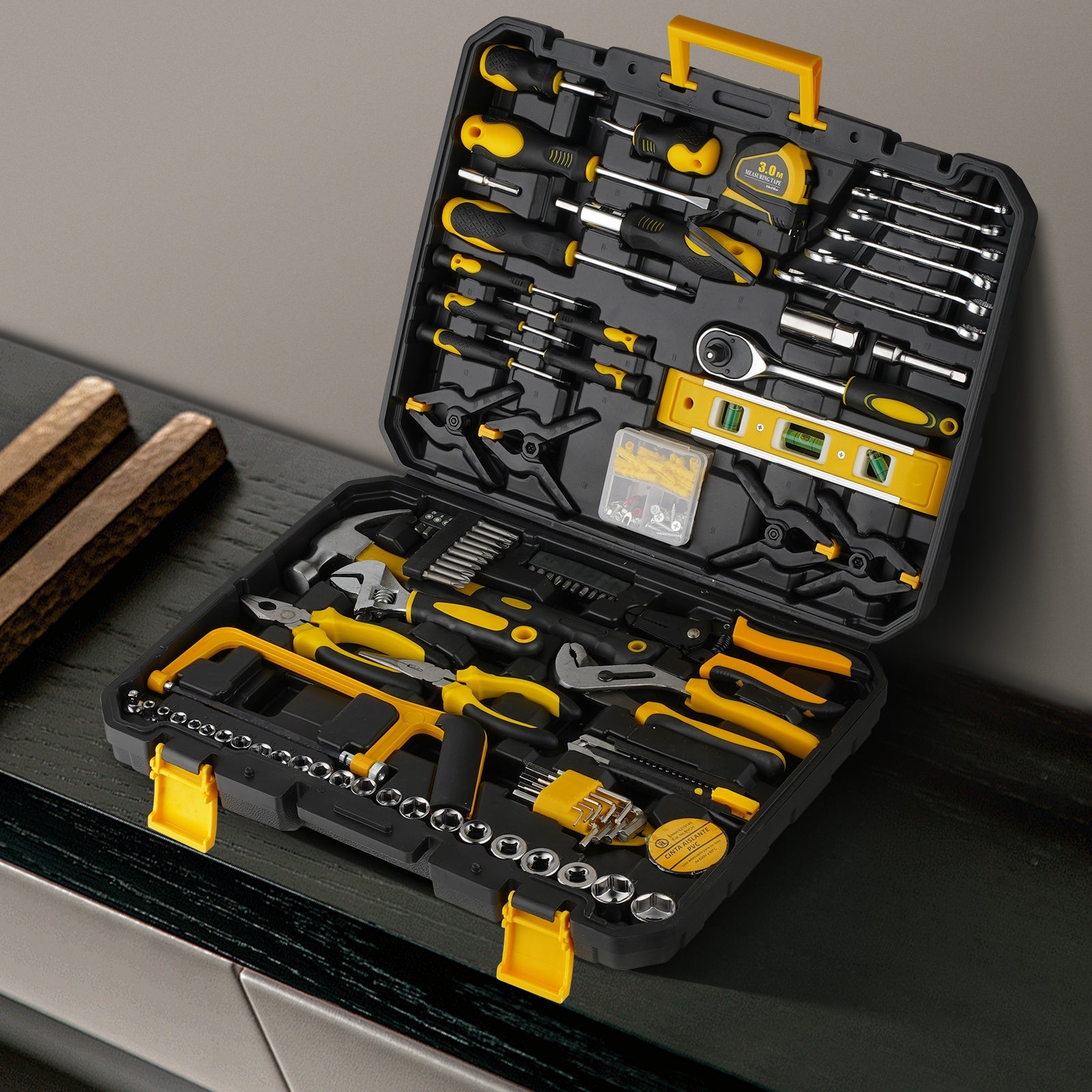 158pcs Mechanics Tool Kit Set Portable – NZHomeware