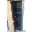 1600mm HEIGHT PLYWOOD TALL CABINET BLACK - NZHomeware