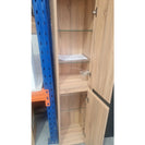 1600mm HEIGHT PLYWOOD TALL CABINET LIGHT OAK - NZHomeware