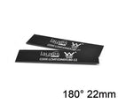 180° Lauxes Midnight Black Pair Shower Grate Joiners 22/26mm - NZHomeware