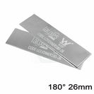 180° Lauxes Silk Silver Pair Shower Grate Joiners 22/26mm - NZHomeware
