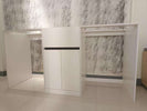 1800MM White Laundry Tub - Plywood Cabinet&Marble Bench with Sink - NZHomeware