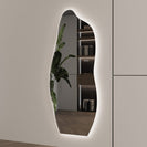 1800x800mm Irregular Backlit Frameless Wall - mounted LED Full Length Mirror with Motion Sensor - NZHomeware